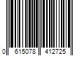 Barcode Image for UPC code 0615078412725