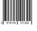 Barcode Image for UPC code 0615104101302