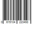 Barcode Image for UPC code 0615104223493