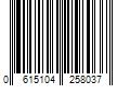 Barcode Image for UPC code 0615104258037