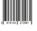 Barcode Image for UPC code 0615104270961