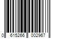 Barcode Image for UPC code 0615266002967