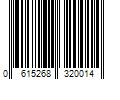 Barcode Image for UPC code 0615268320014