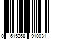 Barcode Image for UPC code 0615268910031