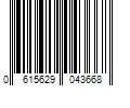 Barcode Image for UPC code 0615629043668