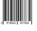 Barcode Image for UPC code 0615822007832