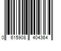 Barcode Image for UPC code 0615908404364