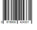 Barcode Image for UPC code 0615908424331