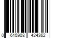 Barcode Image for UPC code 0615908424362