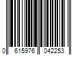 Barcode Image for UPC code 0615976042253