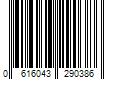 Barcode Image for UPC code 0616043290386