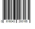 Barcode Image for UPC code 0616043293165