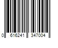 Barcode Image for UPC code 0616241347004