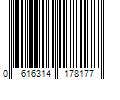 Barcode Image for UPC code 0616314178177