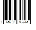 Barcode Image for UPC code 0616316394261