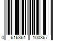 Barcode Image for UPC code 0616361100367