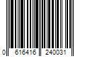 Barcode Image for UPC code 06164162400383