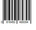 Barcode Image for UPC code 0616453489394