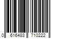 Barcode Image for UPC code 0616483710222