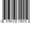 Barcode Image for UPC code 0616513709219