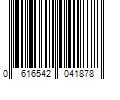 Barcode Image for UPC code 0616542041878