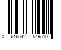 Barcode Image for UPC code 0616542549510