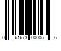 Barcode Image for UPC code 061673000056