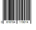 Barcode Image for UPC code 0616784119014