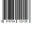 Barcode Image for UPC code 0616784120126