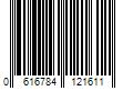 Barcode Image for UPC code 0616784121611