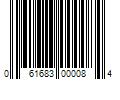 Barcode Image for UPC code 061683000084