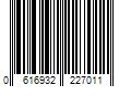 Barcode Image for UPC code 0616932227011