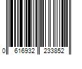 Barcode Image for UPC code 0616932233852