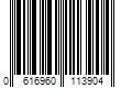 Barcode Image for UPC code 0616960113904