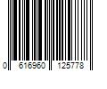 Barcode Image for UPC code 0616960125778