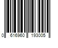 Barcode Image for UPC code 0616960193005