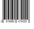 Barcode Image for UPC code 0616960474029