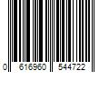 Barcode Image for UPC code 0616960544722