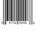 Barcode Image for UPC code 061702000088