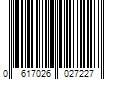 Barcode Image for UPC code 0617026027227