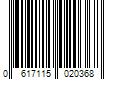 Barcode Image for UPC code 0617115020368