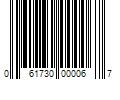 Barcode Image for UPC code 061730000067