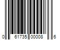 Barcode Image for UPC code 061735000086