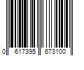 Barcode Image for UPC code 0617395673100