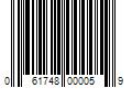 Barcode Image for UPC code 061748000059