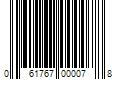 Barcode Image for UPC code 061767000078