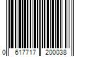 Barcode Image for UPC code 0617717200038