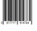 Barcode Image for UPC code 0617717514784