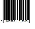 Barcode Image for UPC code 0617885018015