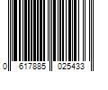 Barcode Image for UPC code 0617885025433